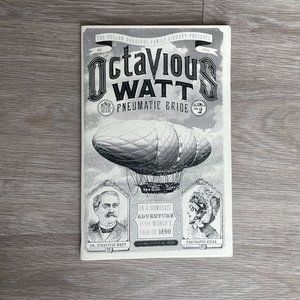 OCTAVIOUS WATT & HIS PNEUMATIC BRIDE WORLD'S FAIR 1890 VOL 1 BOOKLET (RARE)